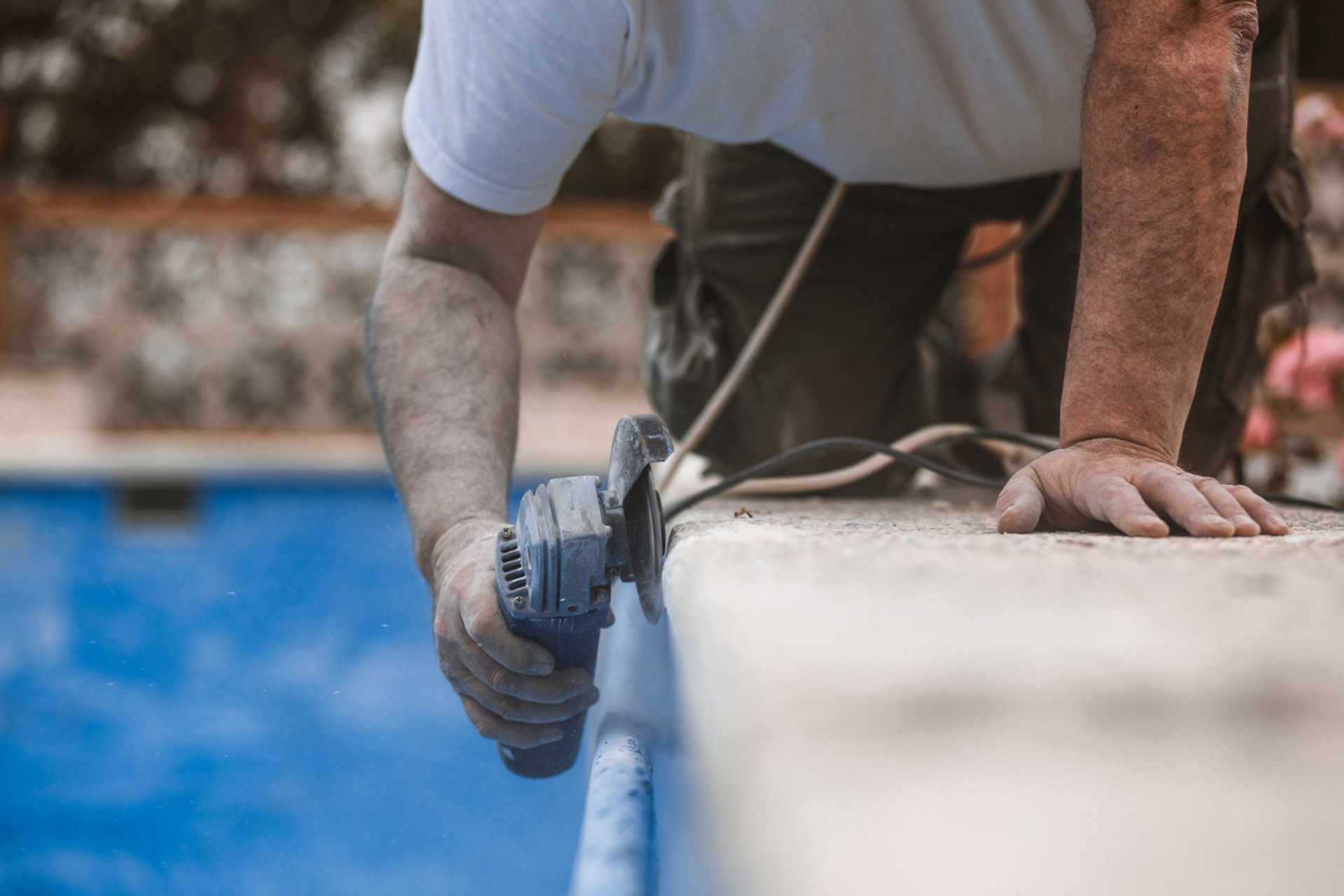 construction piscine traditionnelle daglan mazet maconnerie 12